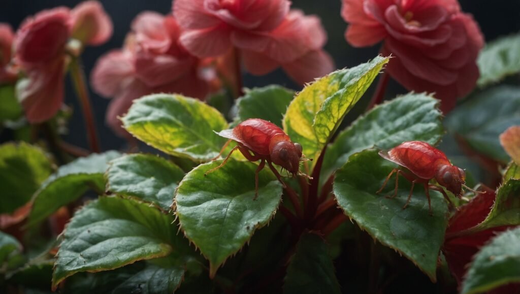 pests on begonia mallacoota